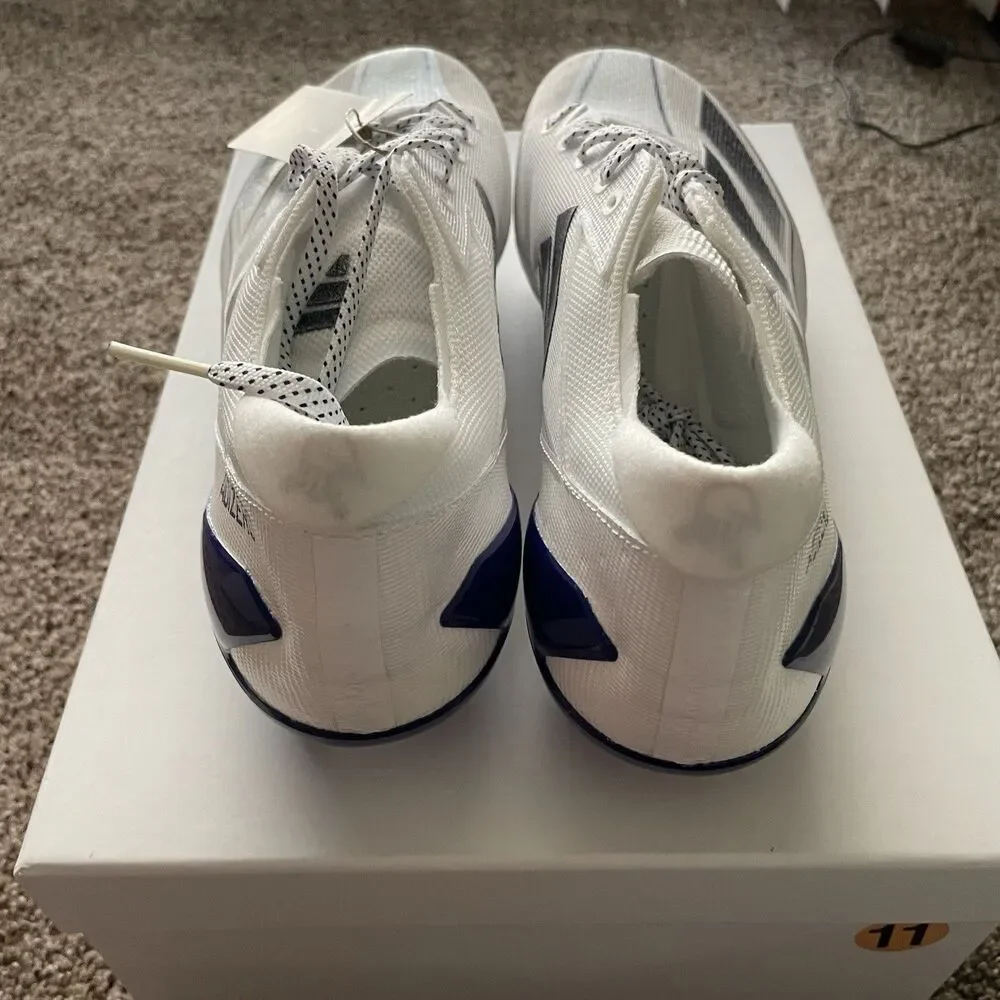 Adidas Adizero Electric Speed Football Cleats Mens Size 8 White Purple IE4372